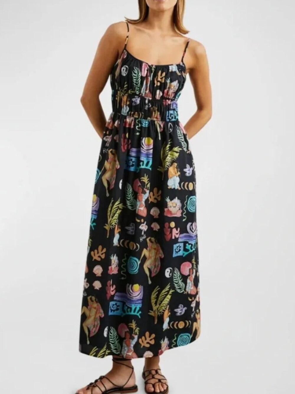 Rails Fatima Maxi Dress Size Small